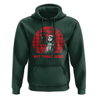 Not Today Jesus Hoodie Gothic Dark Art Pastel Goth Creepy Graphic