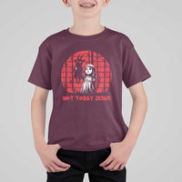 Not Today Jesus T Shirt For Kid Gothic Dark Art Pastel Goth Creepy Graphic