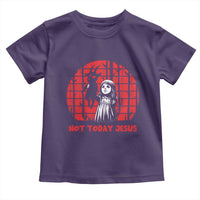 Not Today Jesus Toddler T Shirt Gothic Dark Art Pastel Goth Creepy Graphic