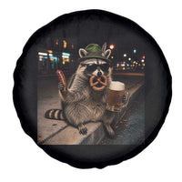 Funny Oktoberfest Raccoon Spare Tire Cover Cute Trash Panda Beer Festival Bavarian Gift
