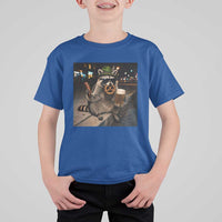 Funny Oktoberfest Raccoon T Shirt For Kid Cute Trash Panda Beer Festival Bavarian Gift