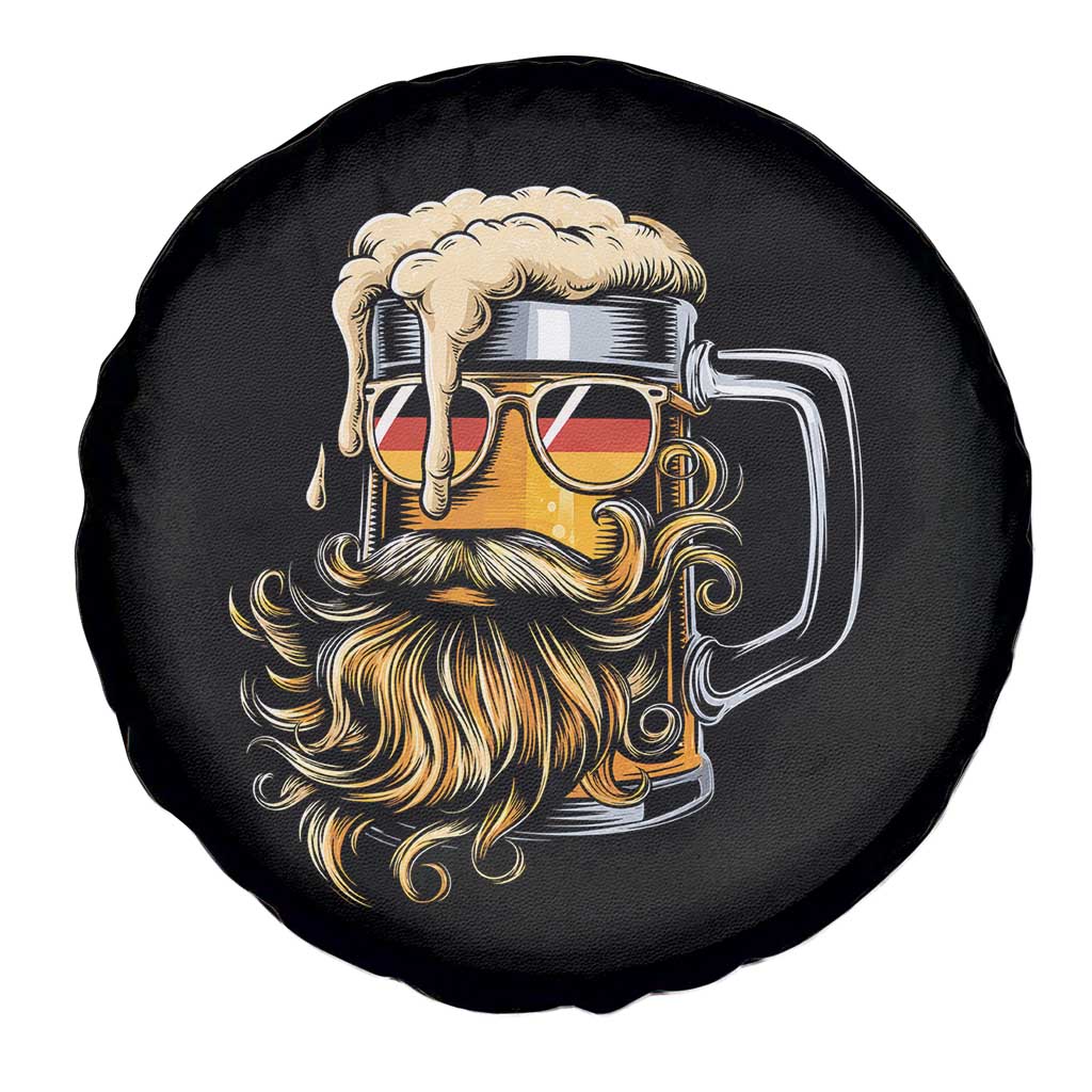 Funny Oktoberfest Beer Lover Gift Spare Tire Cover Cool German Beer Mug