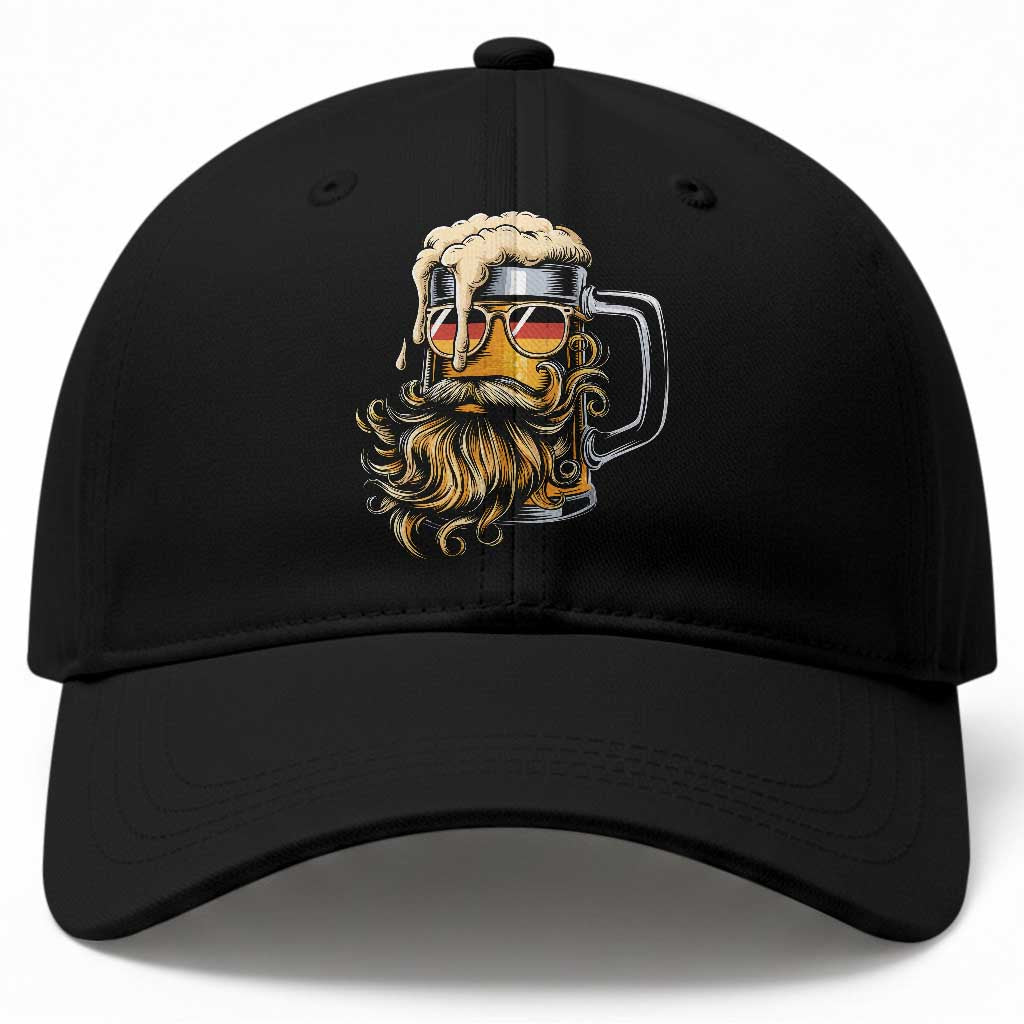 Funny Oktoberfest Beer Lover Gift Baseball Cap Cool German Beer Mug