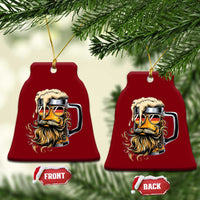 Funny Oktoberfest Beer Lover Gift Ceramic Ornament Cool German Beer Mug