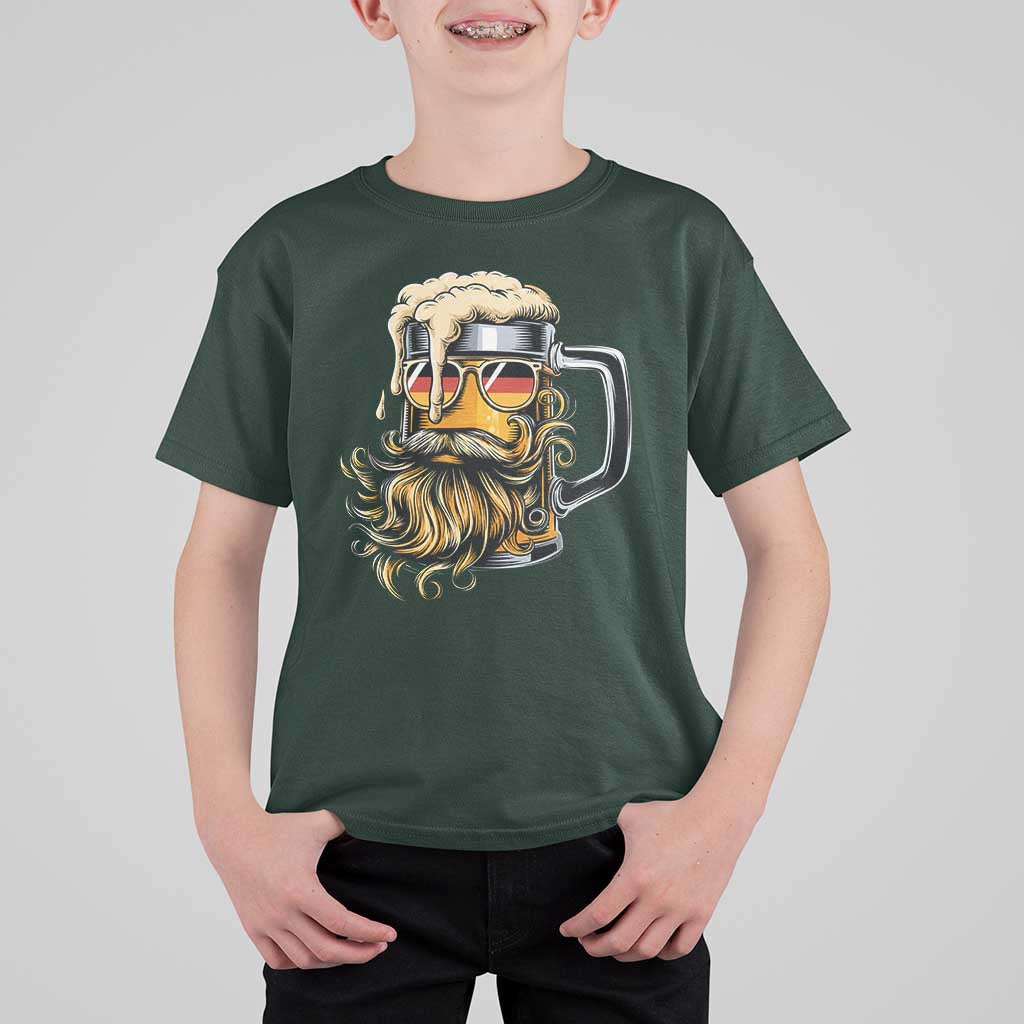 Funny Oktoberfest Beer Lover Gift T Shirt For Kid Cool German Beer Mug