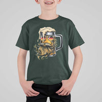 Funny Oktoberfest Beer Lover Gift T Shirt For Kid Cool German Beer Mug