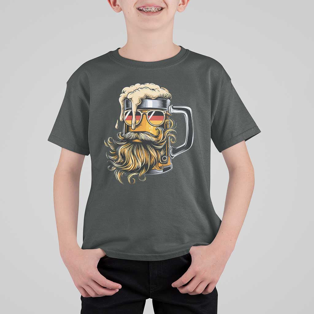 Funny Oktoberfest Beer Lover Gift T Shirt For Kid Cool German Beer Mug