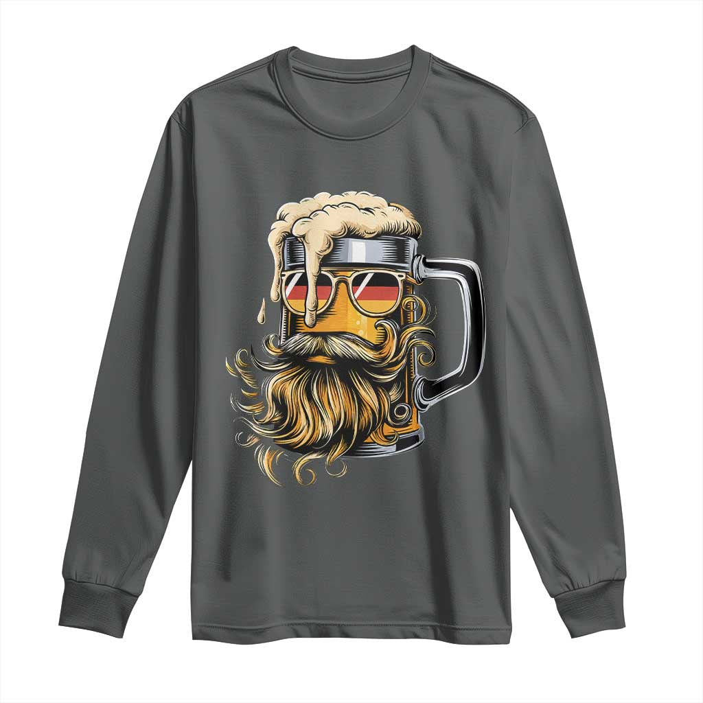 Funny Oktoberfest Beer Lover Gift Long Sleeve Shirt Cool German Beer Mug