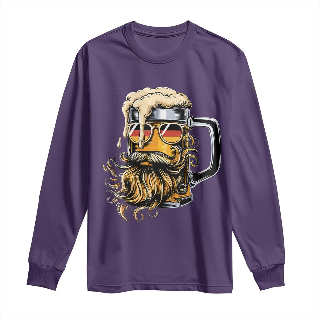 Funny Oktoberfest Beer Lover Gift Long Sleeve Shirt Cool German Beer Mug
