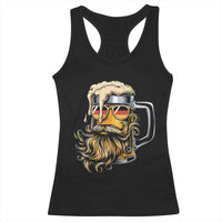 Funny Oktoberfest Beer Lover Gift Racerback Tank Top Cool German Beer Mug