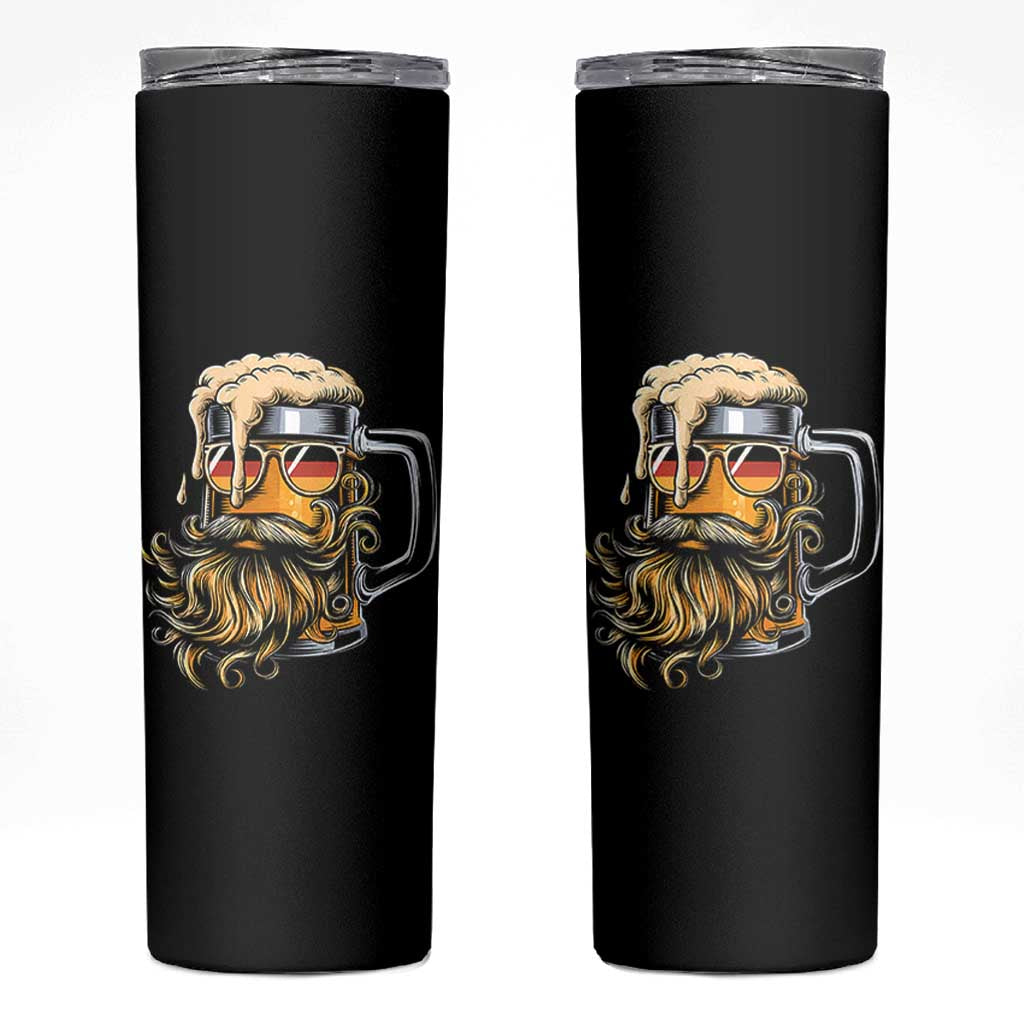 Funny Oktoberfest Beer Lover Gift Skinny Tumbler Cool German Beer Mug