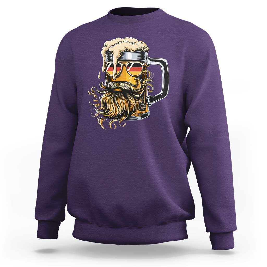 Funny Oktoberfest Beer Lover Gift Sweatshirt Cool German Beer Mug