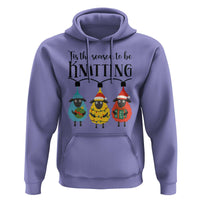 Tis The Season To Be Knitting Hoodie Christmas Gift - Wonder Print Shop