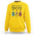 Tis The Season To Be Knitting Sweatshirt Christmas Gift - Wonder Print Shop