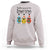Tis The Season To Be Knitting Sweatshirt Christmas Gift - Wonder Print Shop