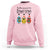 Tis The Season To Be Knitting Sweatshirt Christmas Gift - Wonder Print Shop