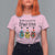 Tis The Season To Be Knitting T Shirt For Women Christmas Gift - Wonder Print Shop