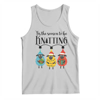 Tis The Season To Be Knitting Tank Top Christmas Gift - Wonder Print Shop