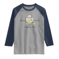 Its Fine I am Fine Everything Is Fine Raglan Shirt Funny Sheep Yarn Chaos - Wonder Print Shop