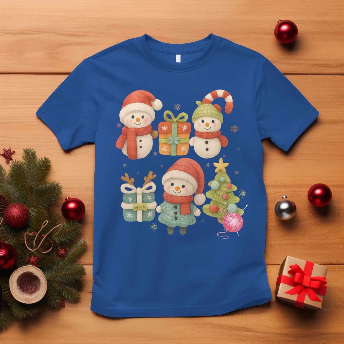 Crochet Christmas T Shirt Funny Xmas Gift For Crocheter - Wonder Print Shop