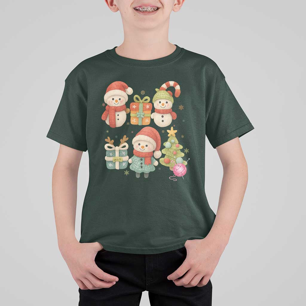 Crochet Christmas T Shirt For Kid Funny Xmas Gift For Crocheter - Wonder Print Shop