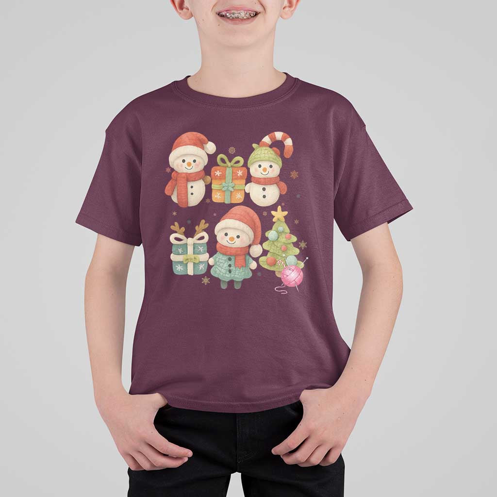 Crochet Christmas T Shirt For Kid Funny Xmas Gift For Crocheter - Wonder Print Shop