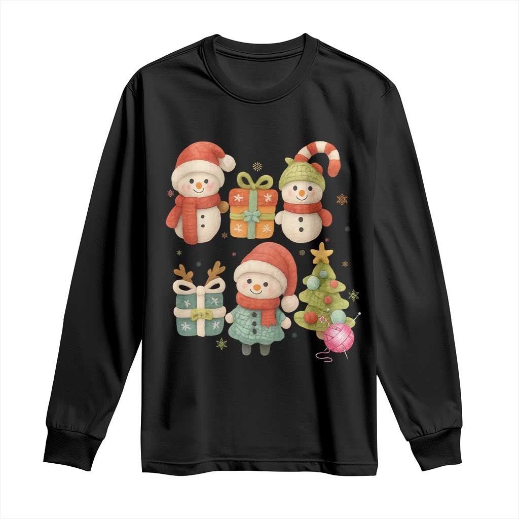 Crochet Christmas Long Sleeve Shirt Funny Xmas Gift For Crocheter - Wonder Print Shop