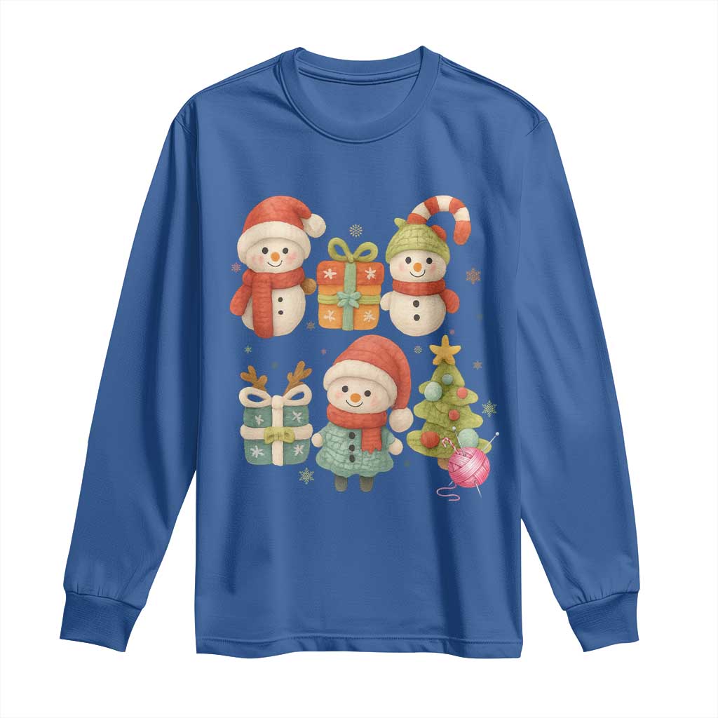 Crochet Christmas Long Sleeve Shirt Funny Xmas Gift For Crocheter - Wonder Print Shop