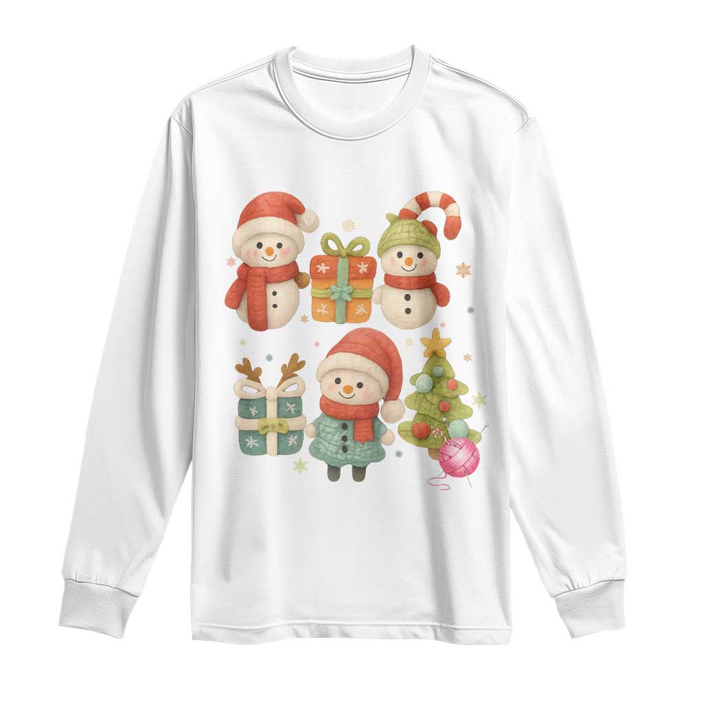 Crochet Christmas Long Sleeve Shirt Funny Xmas Gift For Crocheter - Wonder Print Shop