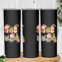 Crochet Christmas Skinny Tumbler Funny Xmas Gift For Crocheter - Wonder Print Shop