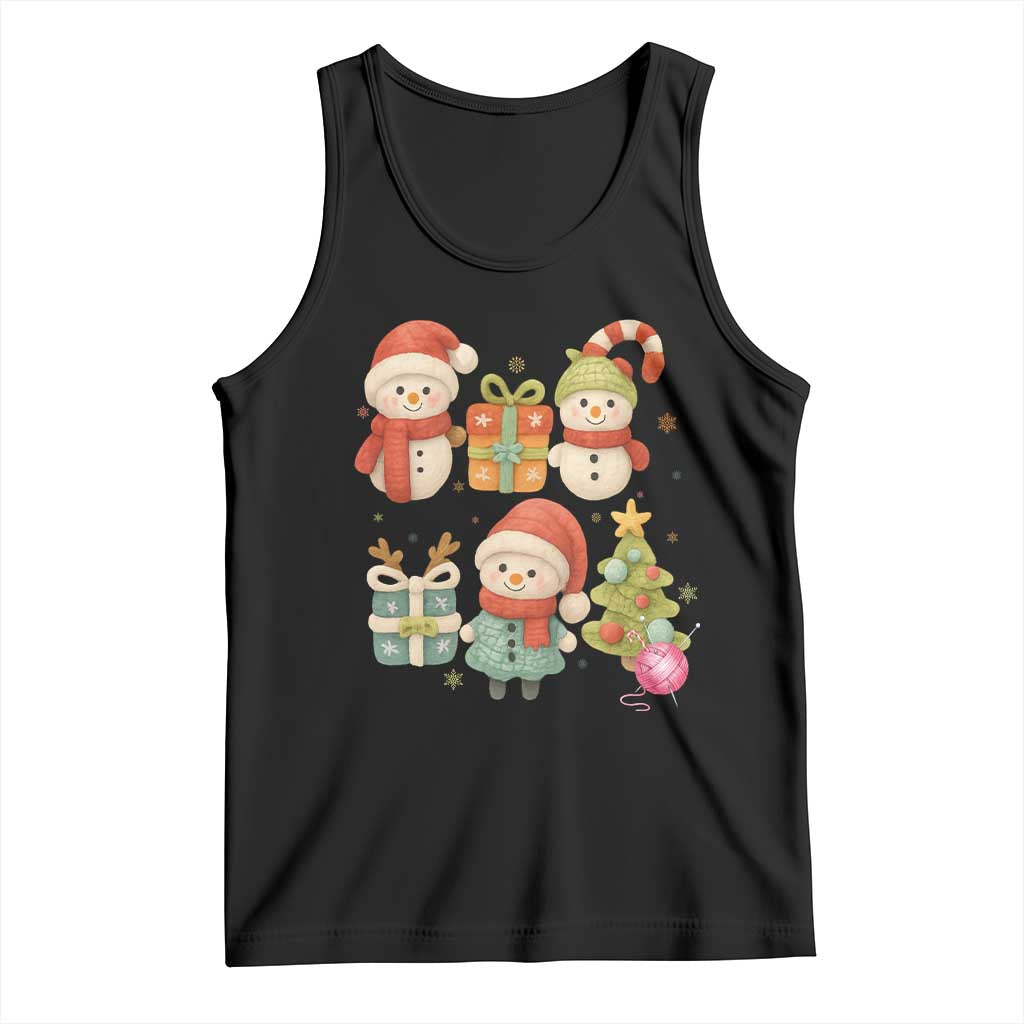Crochet Christmas Tank Top Funny Xmas Gift For Crocheter - Wonder Print Shop