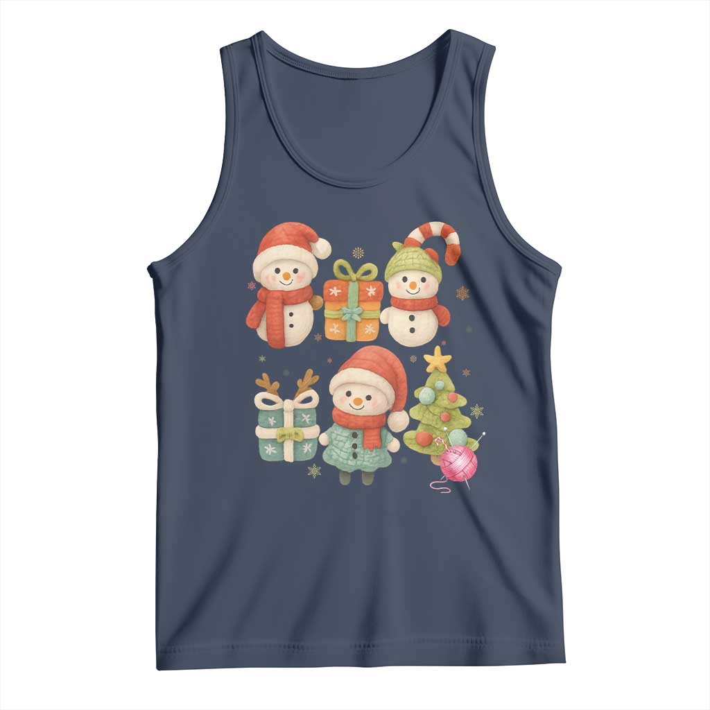 Crochet Christmas Tank Top Funny Xmas Gift For Crocheter - Wonder Print Shop