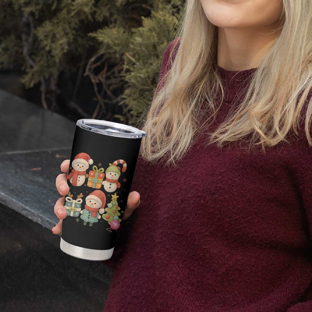 Crochet Christmas Tumbler Cup Funny Xmas Gift For Crocheter - Wonder Print Shop