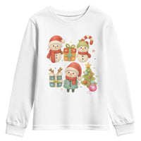 Crochet Christmas Youth Sweatshirt Funny Xmas Gift For Crocheter - Wonder Print Shop