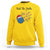 Knit The Halls Sweatshirt Funny Knitters Christmas Gift - Wonder Print Shop