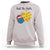 Knit The Halls Sweatshirt Funny Knitters Christmas Gift - Wonder Print Shop