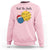 Knit The Halls Sweatshirt Funny Knitters Christmas Gift - Wonder Print Shop