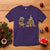 Christmas Dinosaur Knitting T Shirt Funny Yarn Tree Gift - Wonder Print Shop
