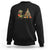Christmas Dinosaur Knitting Sweatshirt Funny Yarn Tree Gift - Wonder Print Shop