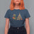 Christmas Dinosaur Knitting T Shirt For Women Funny Yarn Tree Gift - Wonder Print Shop