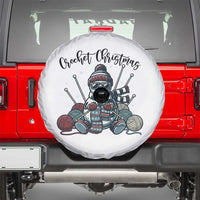 Crochet Christmas Spare Tire Cover Funny Snowman Crocheting Gift - Wonder Print Shop