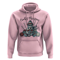 Crochet Christmas Hoodie Funny Snowman Crocheting Gift - Wonder Print Shop