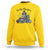 Crochet Christmas Sweatshirt Funny Snowman Crocheting Gift - Wonder Print Shop