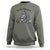 Crochet Christmas Sweatshirt Funny Snowman Crocheting Gift - Wonder Print Shop