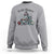 Crochet Christmas Sweatshirt Funny Snowman Crocheting Gift - Wonder Print Shop