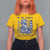 In My Feral Knitting Era T Shirt For Women Raccoon Yarn Lover - Wonder Print Shop