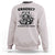 Crocheting Is Cheaper Than Therapy Sweatshirt Raccoon Yarn Lover - Wonder Print Shop
