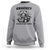 Crocheting Is Cheaper Than Therapy Sweatshirt Raccoon Yarn Lover - Wonder Print Shop