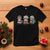 Christmas Raccoon Knitting T Shirt Funny Holiday Yarn Gift - Wonder Print Shop