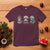 Christmas Raccoon Knitting T Shirt Funny Holiday Yarn Gift - Wonder Print Shop